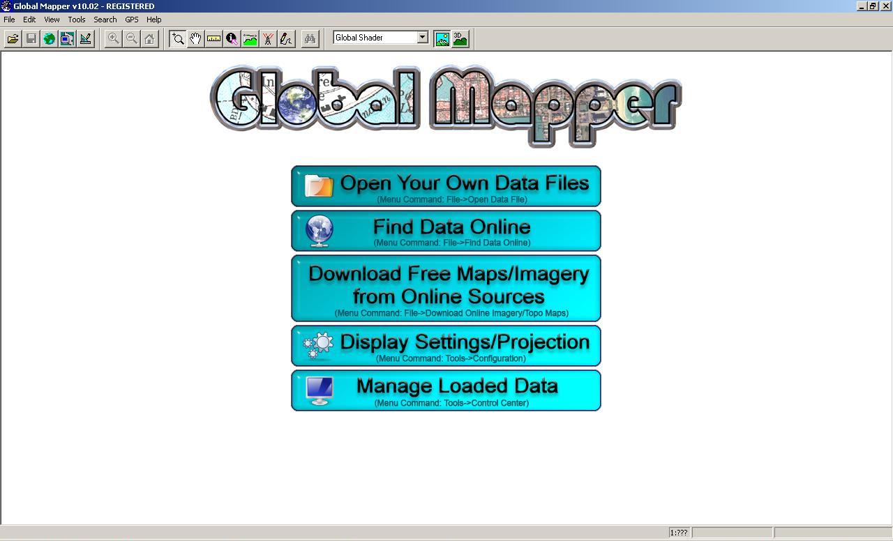 free for mac download Global Mapper 25.0.2.111523